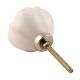Cream Solid Ceramic Dresser Knob Online